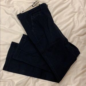 Navy chinos